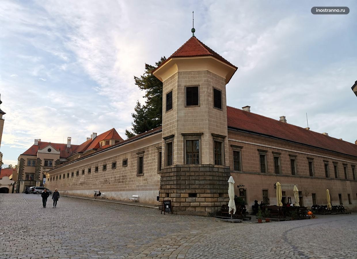 Замок в моравском городе Тельч