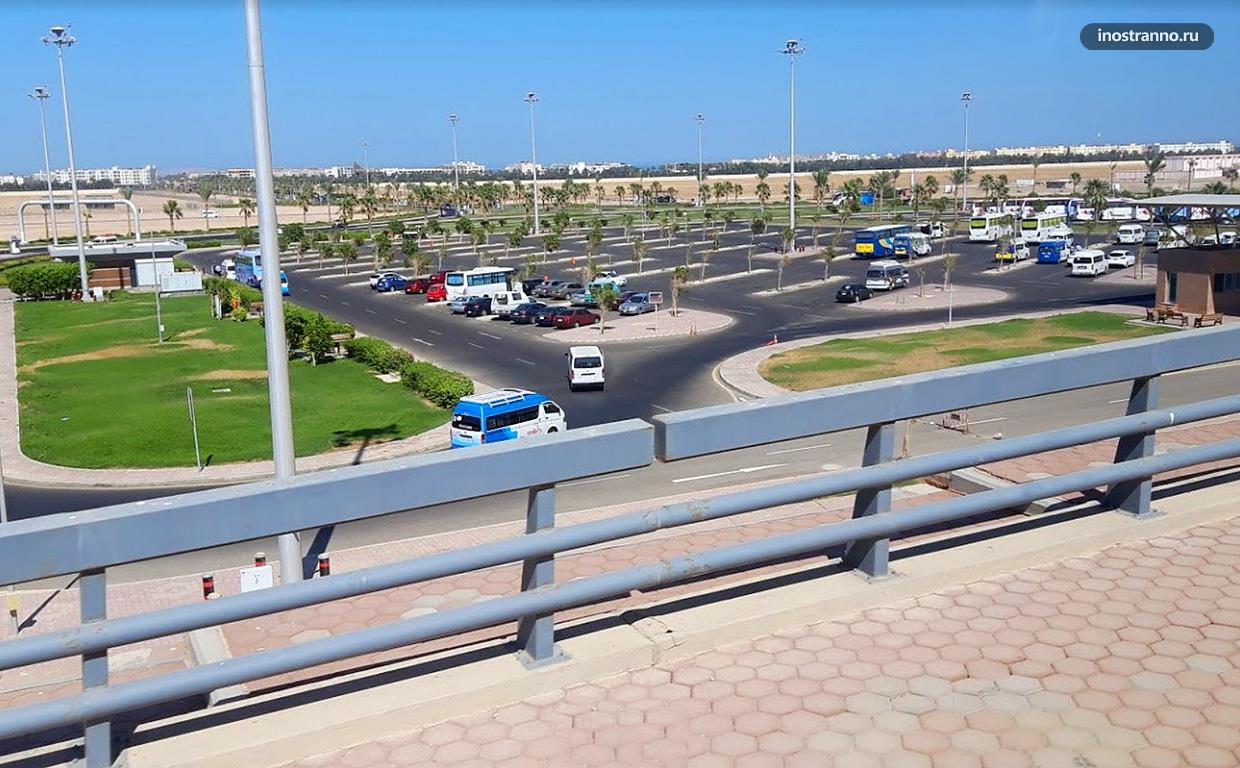 Хургада парковка и транспорт из аэропорта