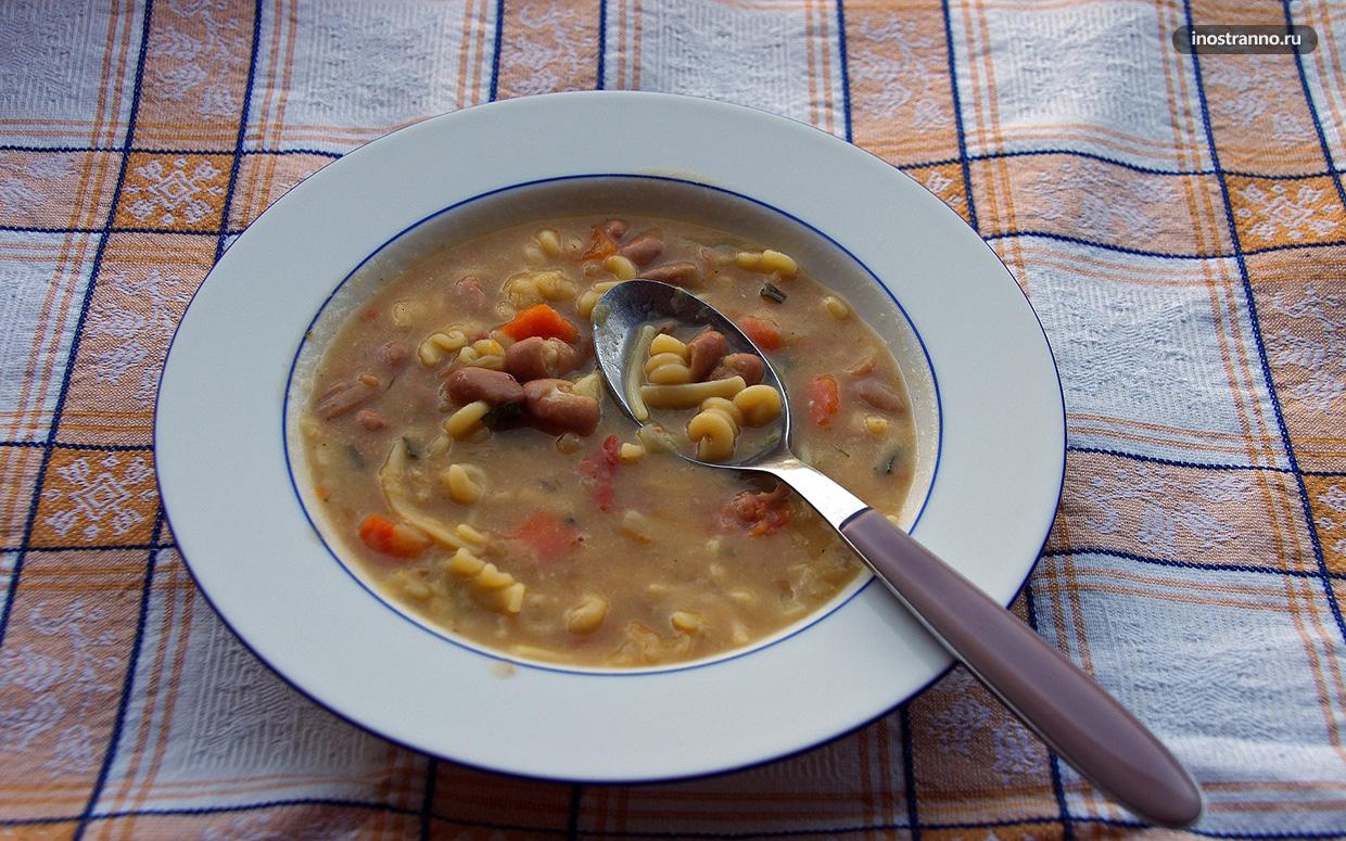Суп в Черногории
