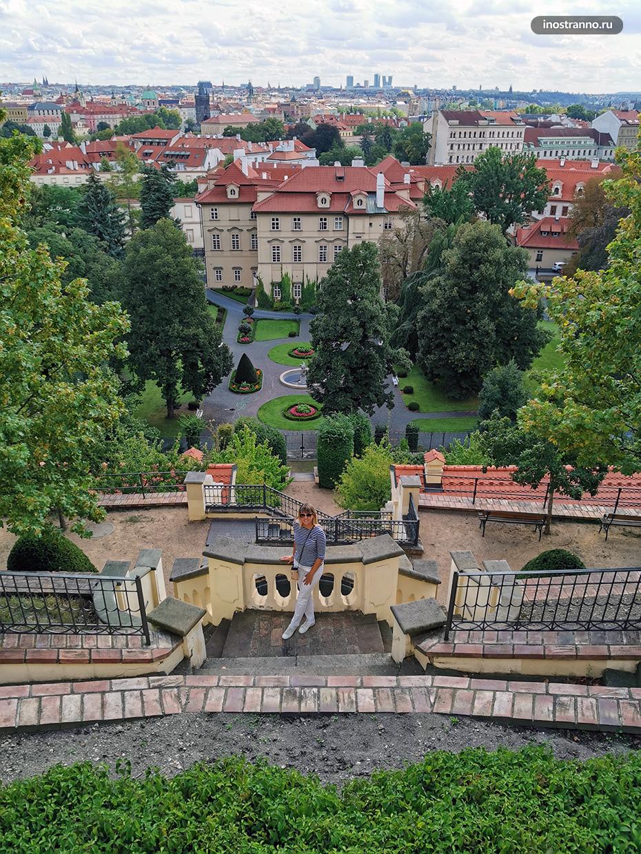 Городская панорама Праги