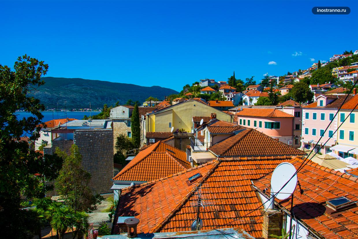 Панорама города Герцег-Нови