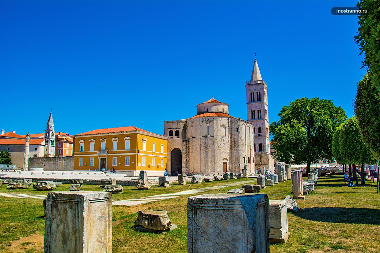 Церковь Святого Доната в хорватском Задаре