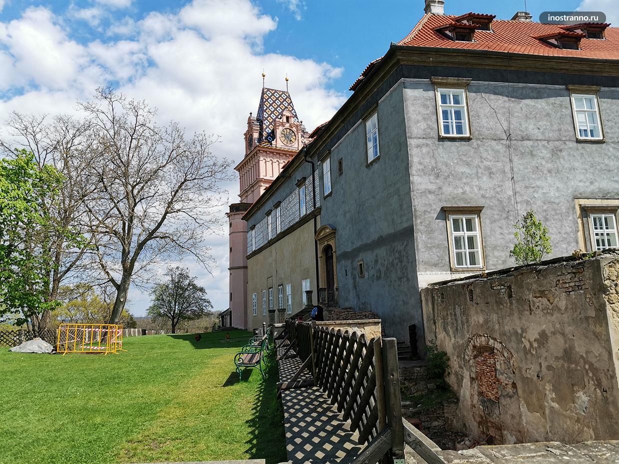 История замка в Брандисе-над-Лабем