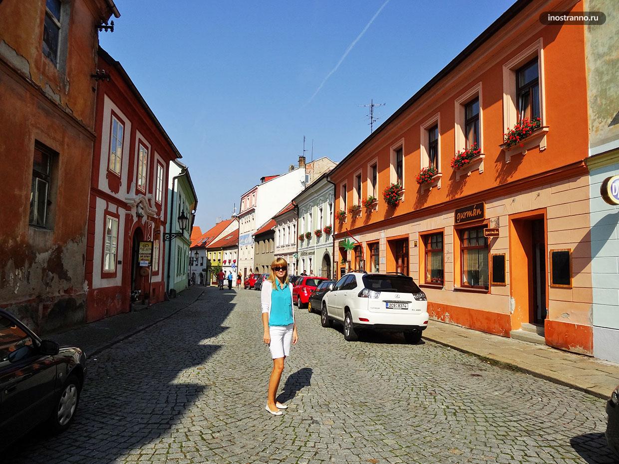 Старый чешский город Писек