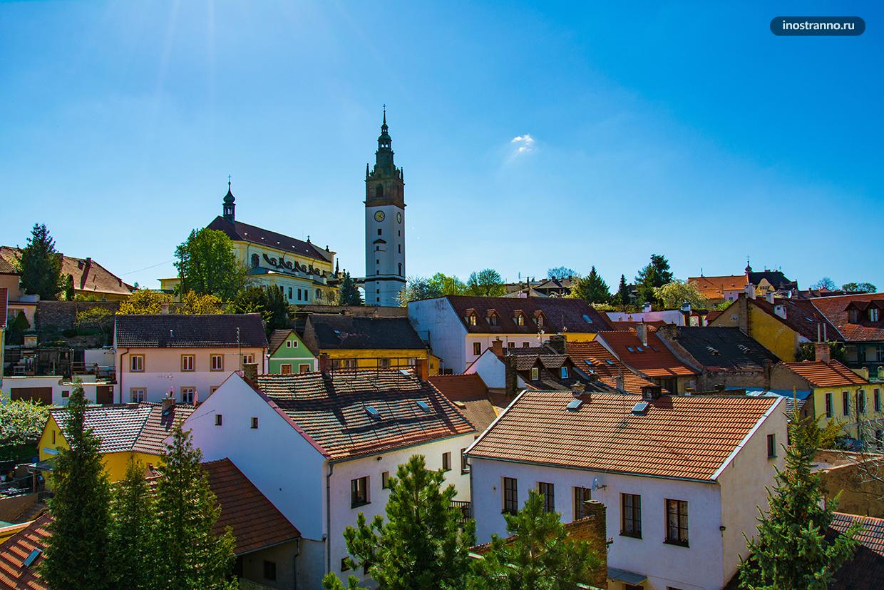 Красивый город в Чехии рядом с Прагой