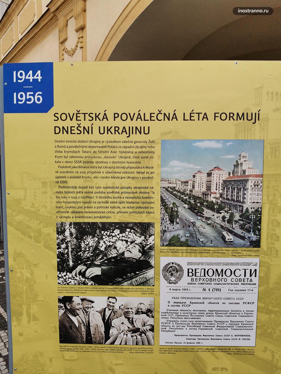 Выставка истории Украины