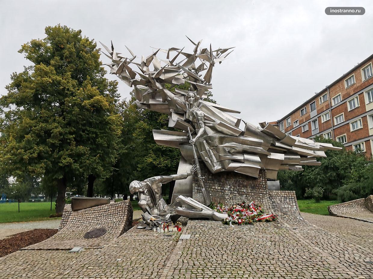 Памятник защитникам польской почты во Второй мировой войне
