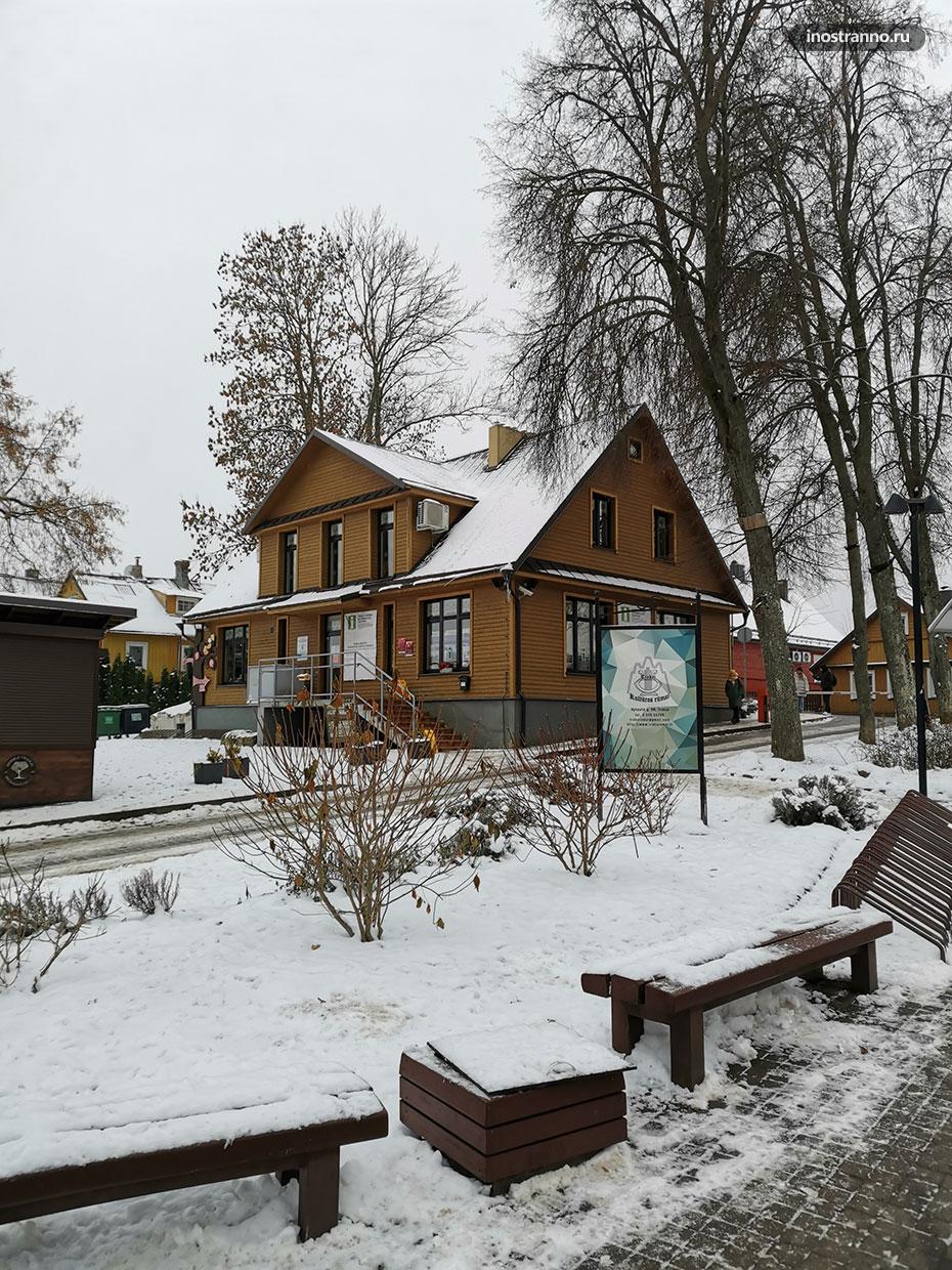 Деревянные дома в Литве