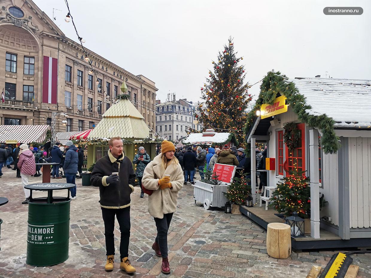 Рождественские рынки в Риге