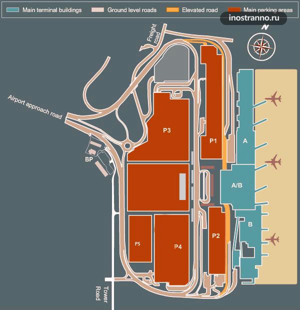 Кейптаун аэропорт карта терминалов