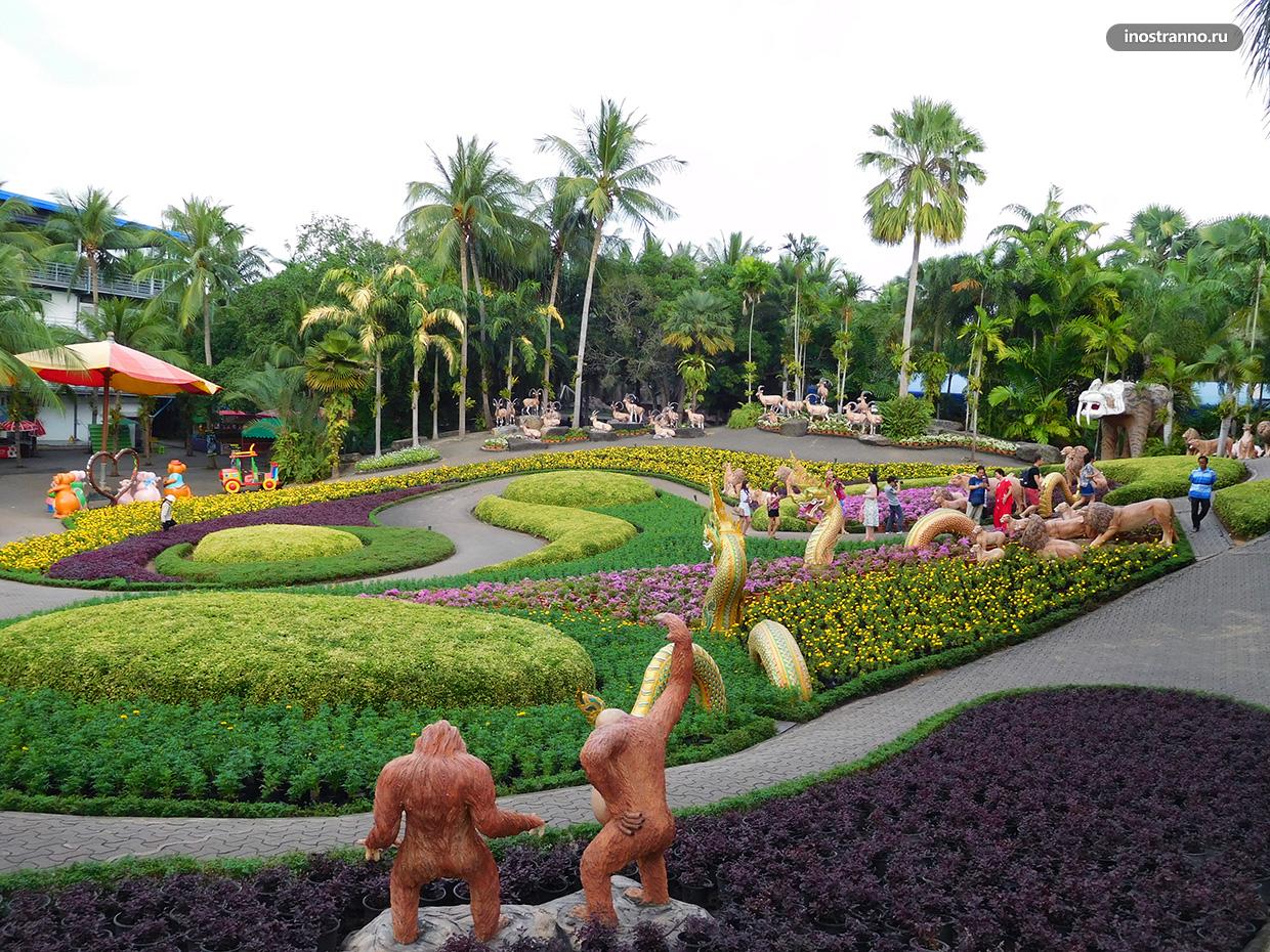 Парки и сады в Паттайе