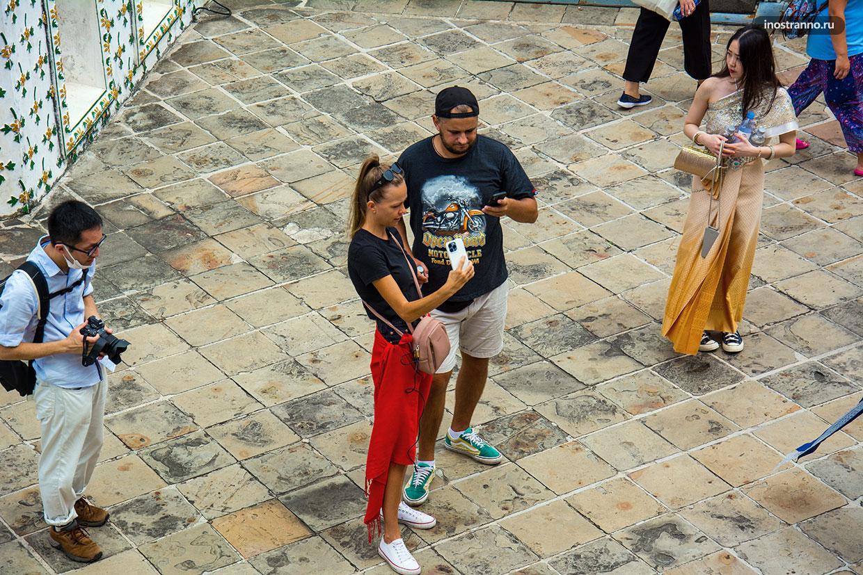 Туристы в Бангкоке