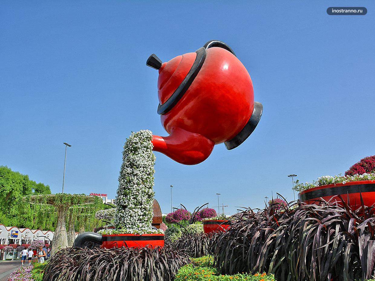 Дубай фото сада